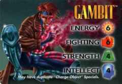 Gambit 4-Grid Character Card